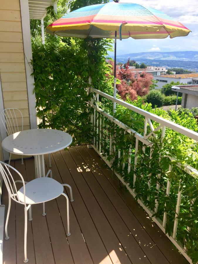 Zimmer mit Bad und Balkon Widen Exterior foto